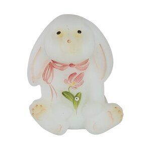 Fenton Bunny Rabbit 100 Year Anniversary 2005 Swarovski 5293 S2 Signed